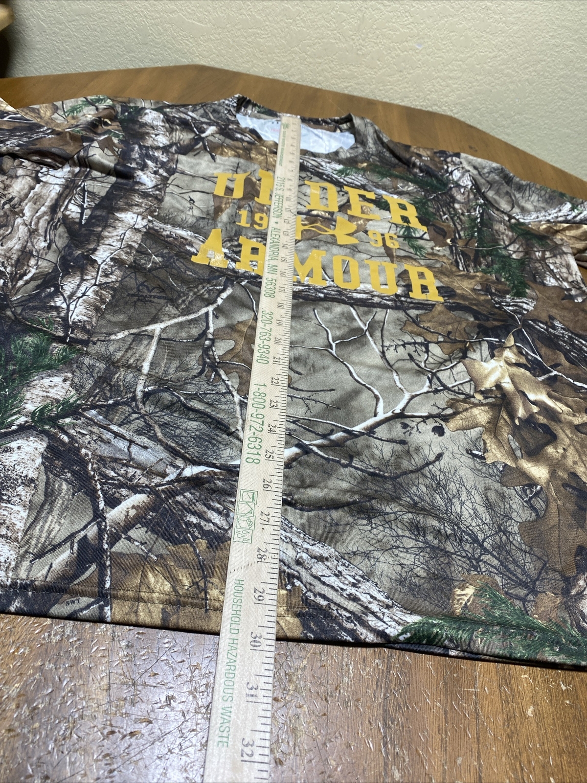 Under Armour Men’s Loose Heat Gear Realtree Xtra T Shirt XXL SPELL OUT gallery