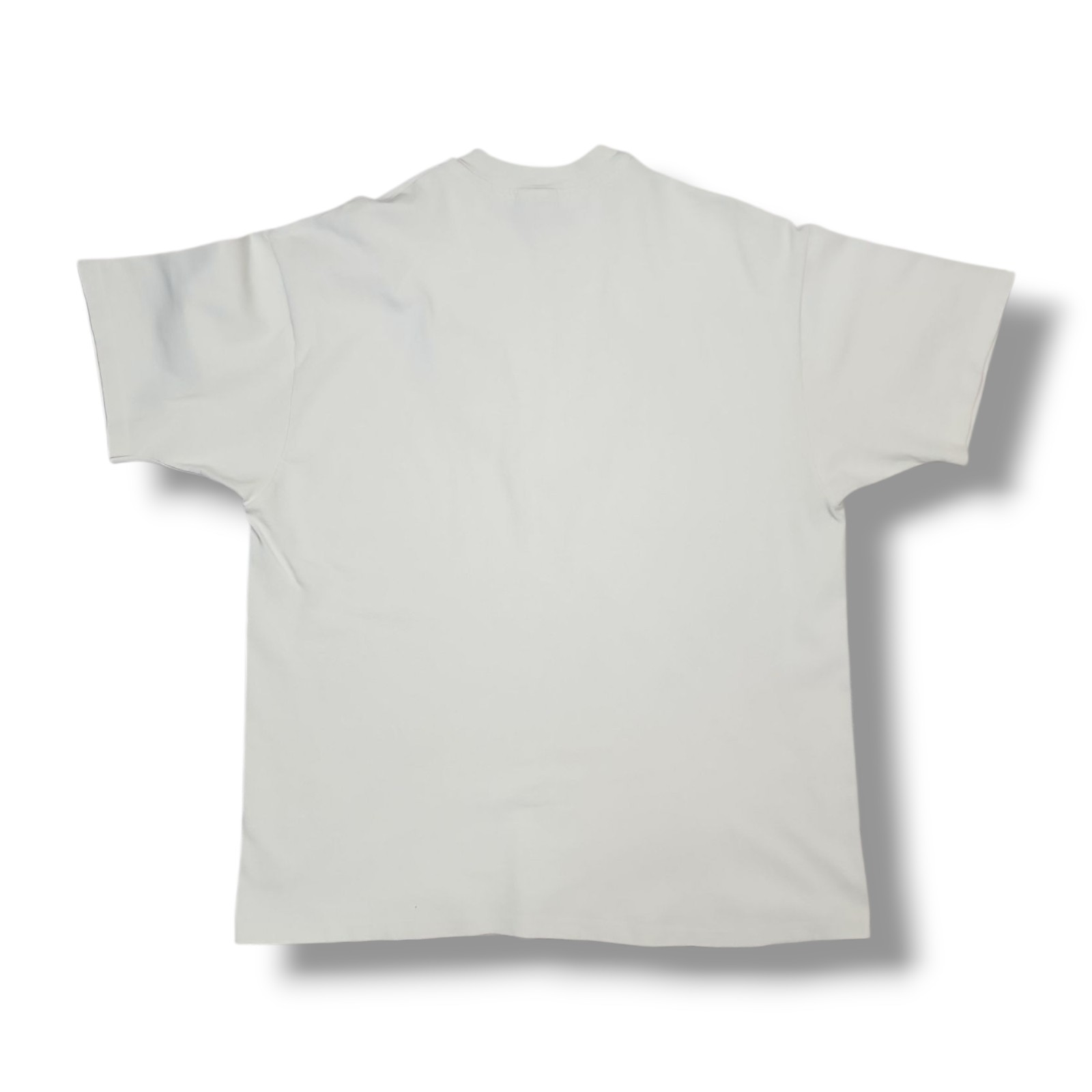 Vintage Hanes Beefy-t Crochet Heart Button Lace White 90's T-Shirt Unisex XL gallery