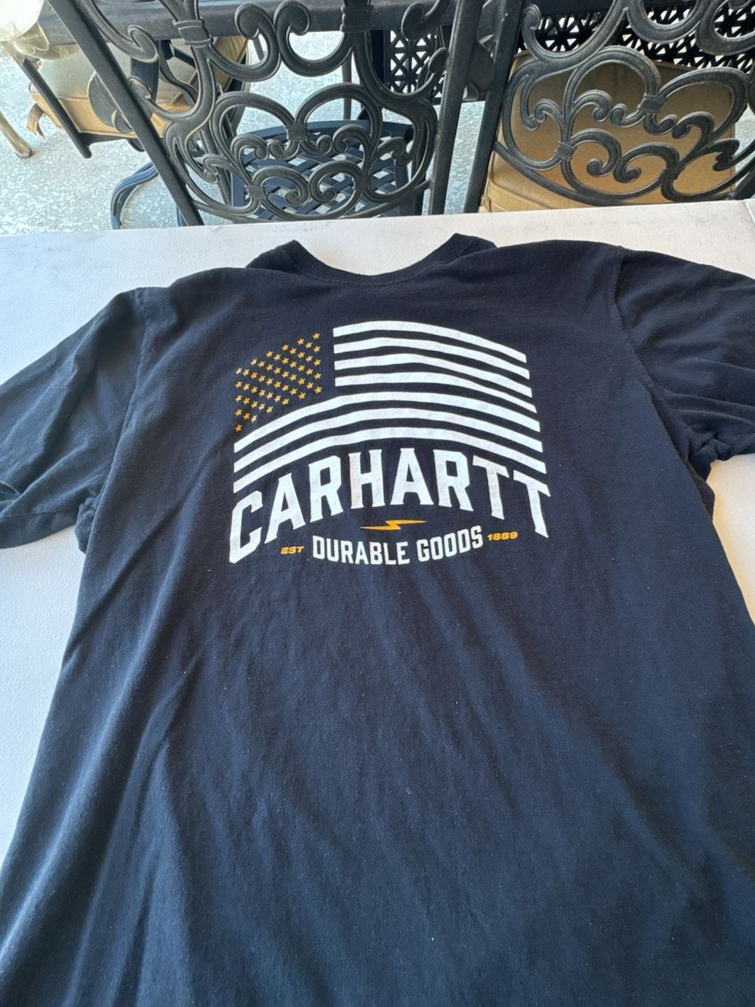 Carhartt Relaxed Fit Flag Graphic Durable Goods T-Shirt gallery