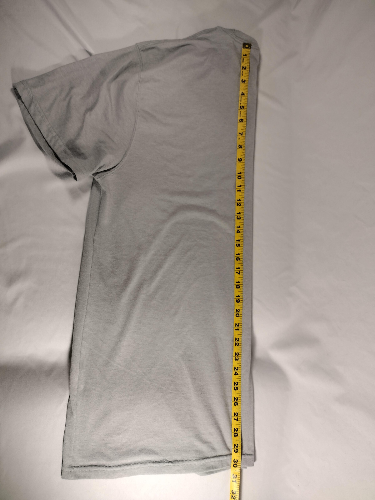 Hanes Premium Ecosmart gray crew neck Short sleeve tee blank 2XL gallery
