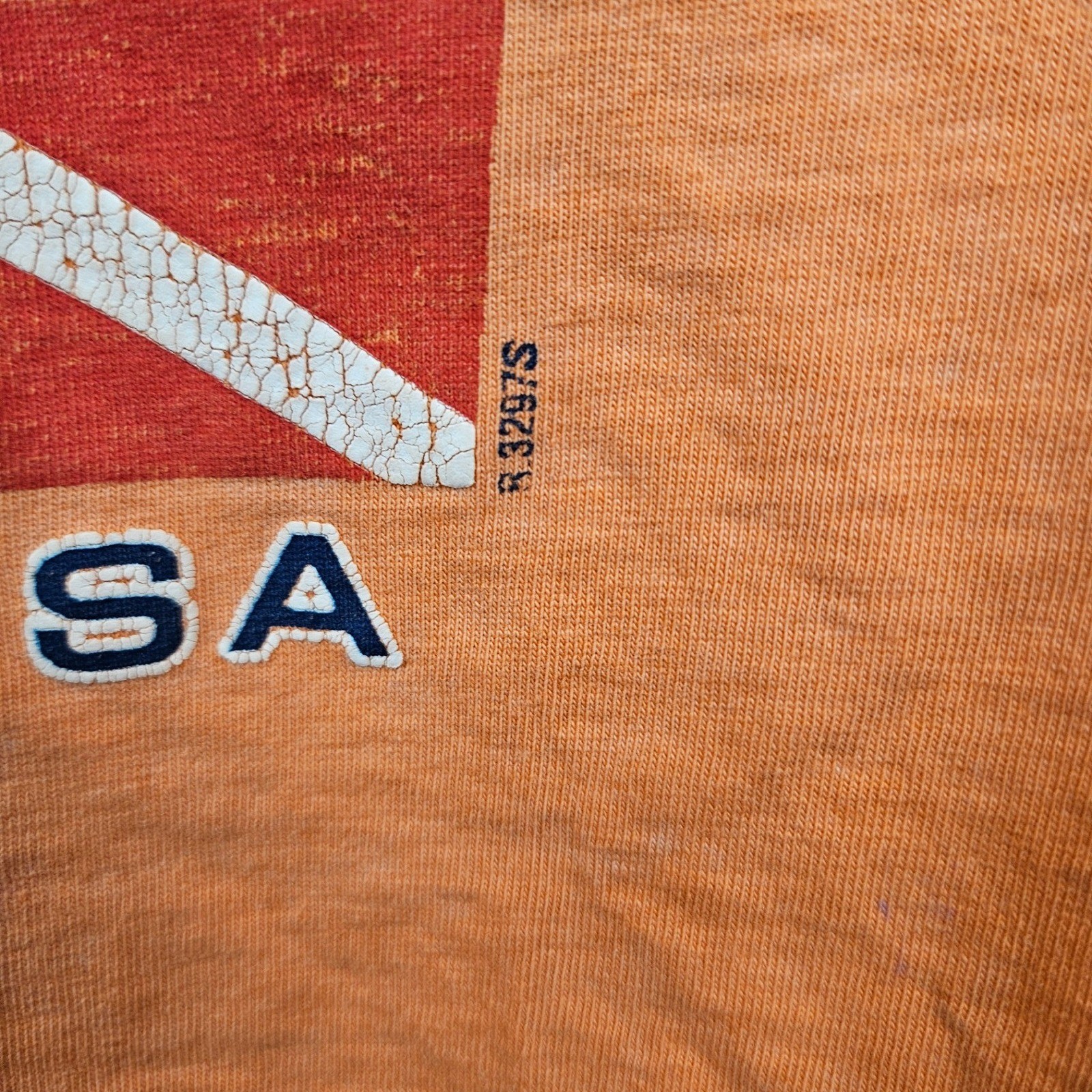 Vintage Orange Key West Florida USA Dive Flag Graphic Muscle Tank Top Mens Large gallery