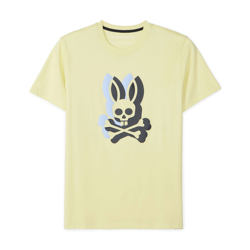 *NEW* Men Psycho Bunny Groves Graphic Tee LUMINARY GREEN (B6U608C200 336) gallery