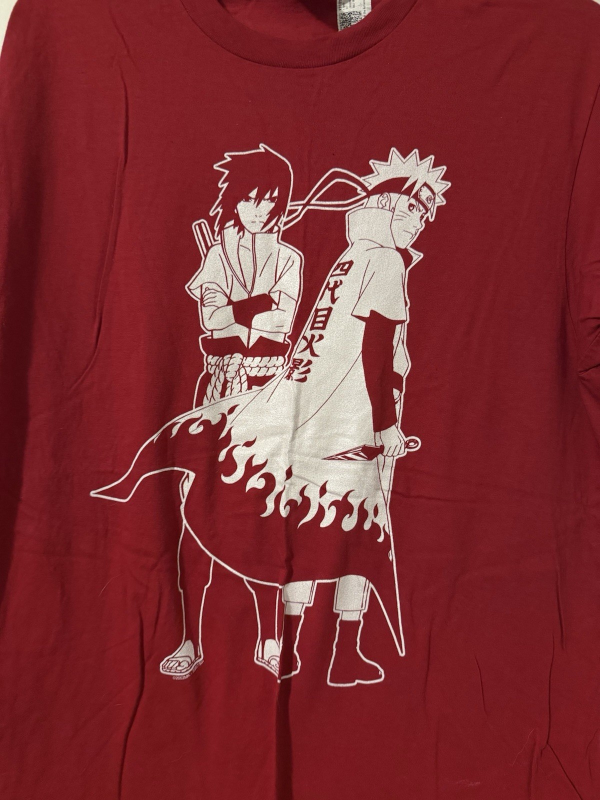 Men’s Naruto Red Graphic T-Shirt In Size Medium gallery