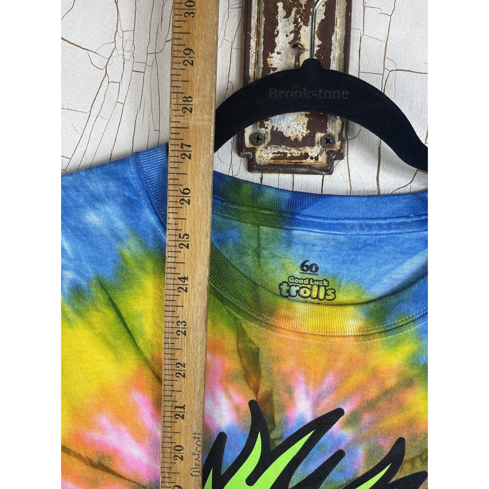 Trolls Good Luck Unlimited Shirt Size Medium Tie Dye Good Luck Trolls Mushrooms gallery