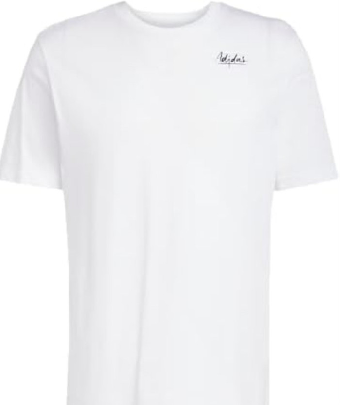 Adidas Men’s Multi sport White T-Shirt/ Size Large