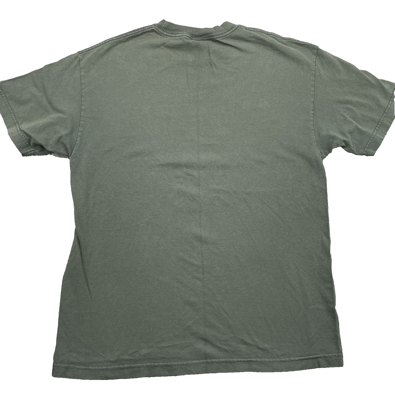 Vintage Hockey T-Shirt Mens Large Army Green Winter Game Sportswear NHL Training gallery