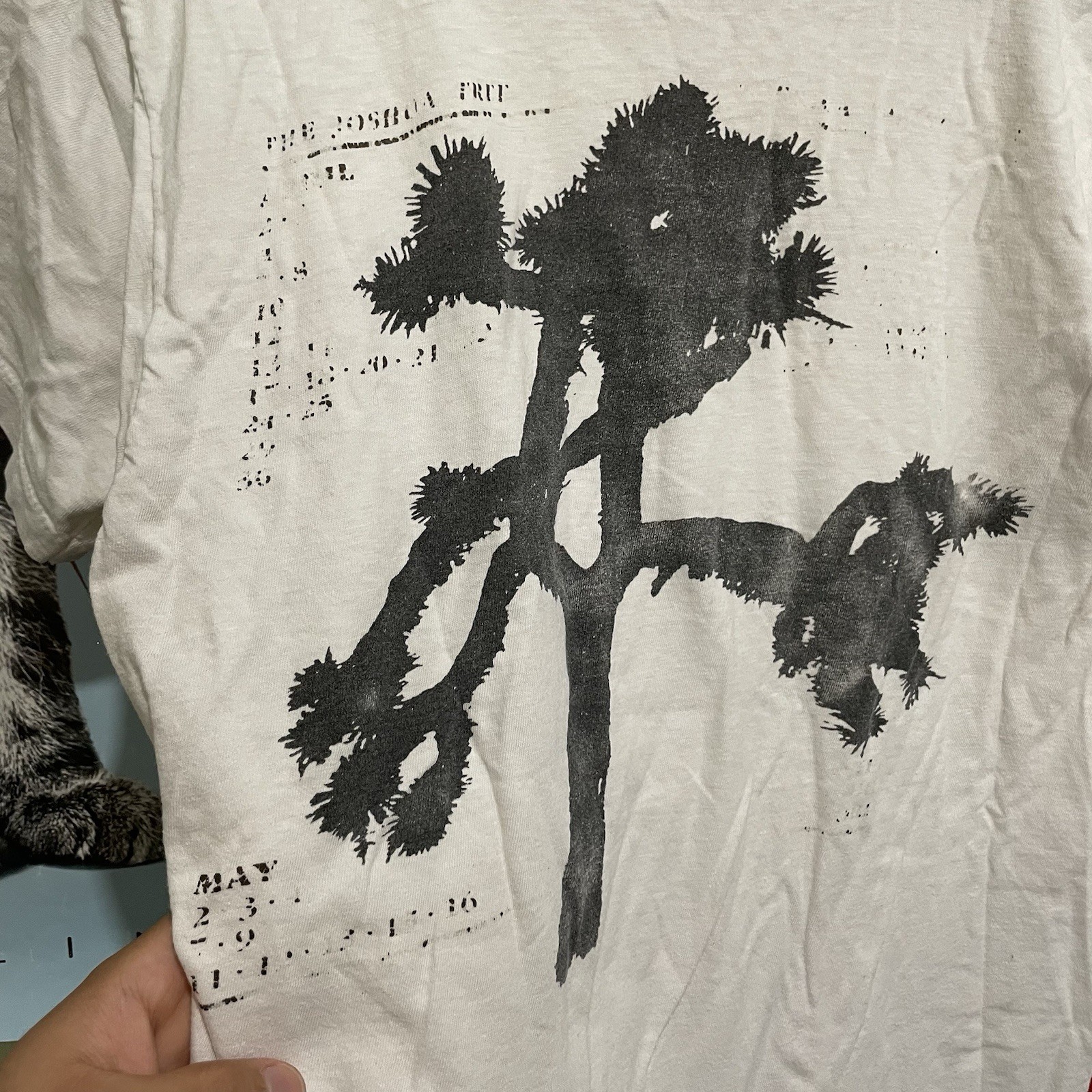 Vintage 80s U2 Joshua Tree Band Shirt Tour (1987) gallery