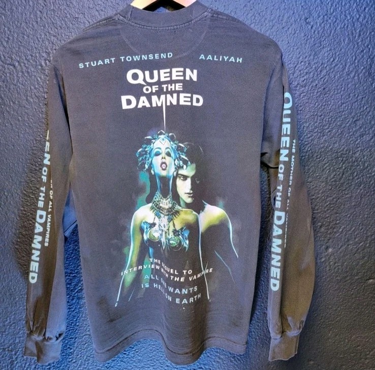 Queen of the Damned Aaliyah Long Sleeve Shirt Custom Multi-Print Shaka Wear Tee! gallery