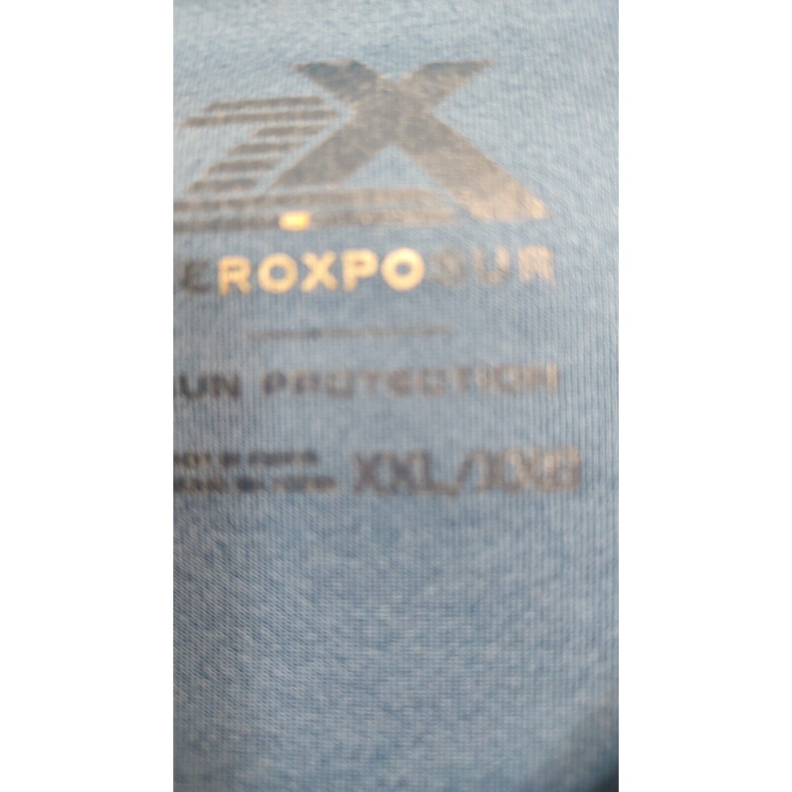 Zeroxposur Men's Blue Sport T Shirt Size XXL Sun Protection Short sleeve gallery