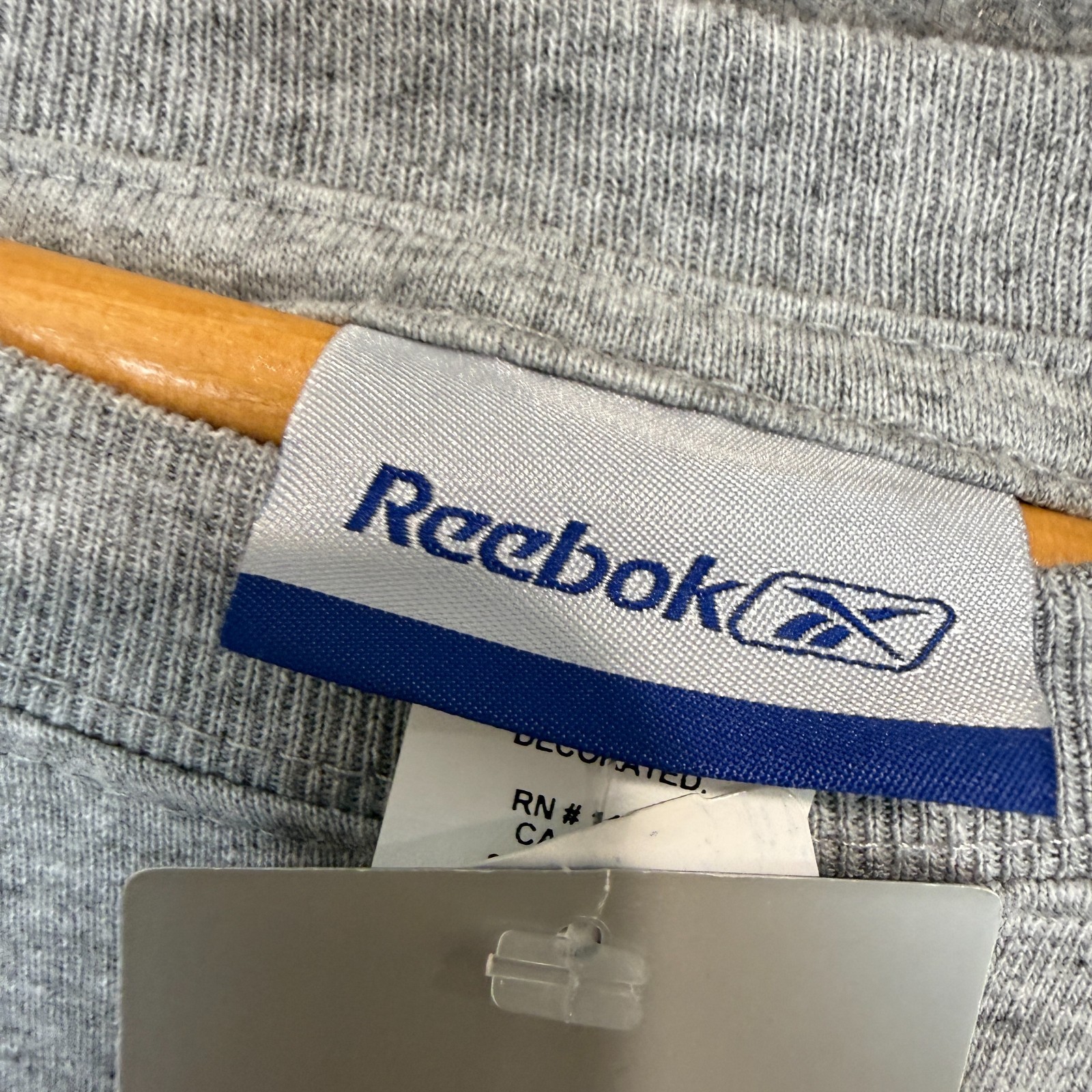 Vintage Reebok Basketball T Shirt Mens XL Hoops Y2K Logo Graphic Tee NEW gallery
