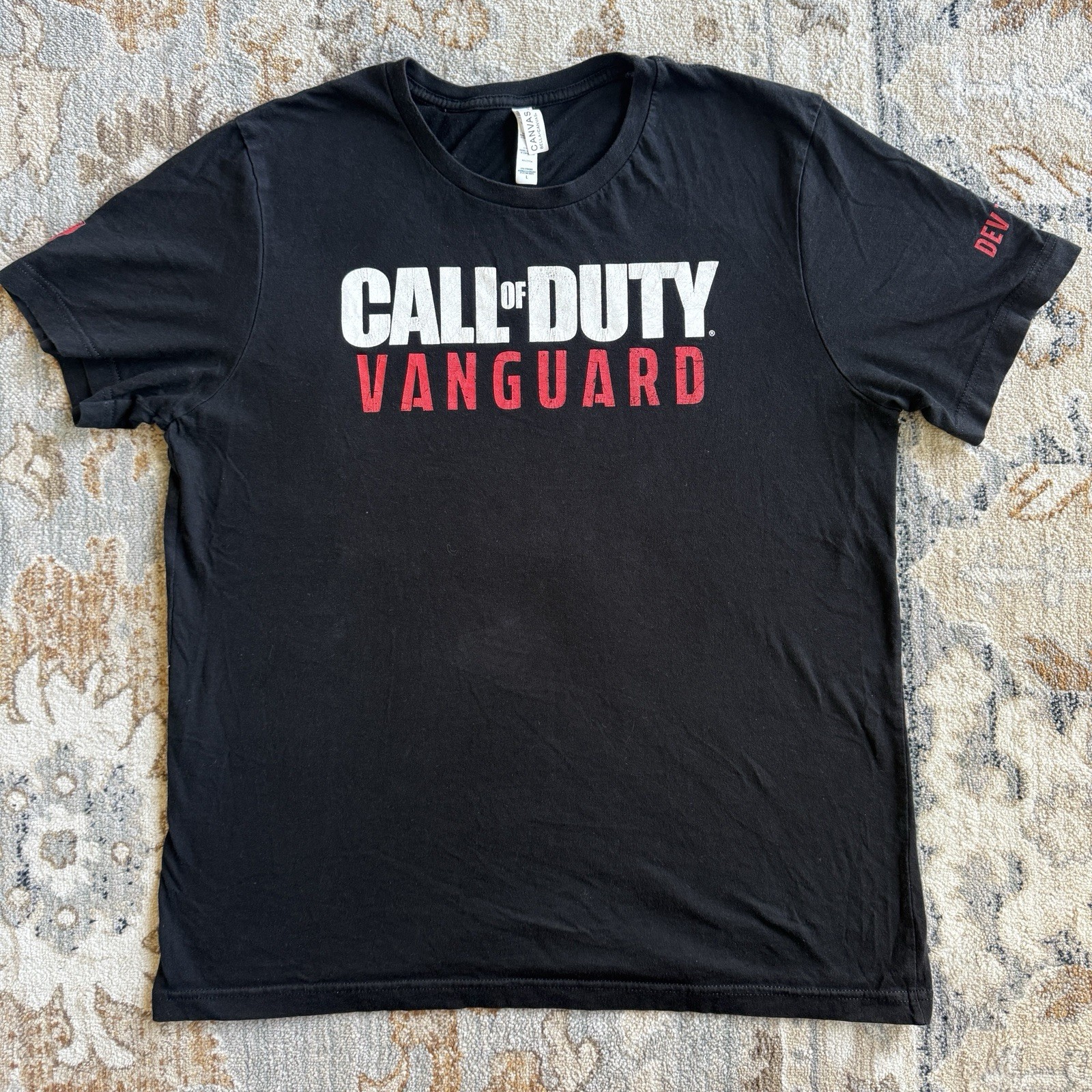 Call Of Duty Vanguard Tee Employee Developer Staff T Shirt Sz Large Video Game gallery