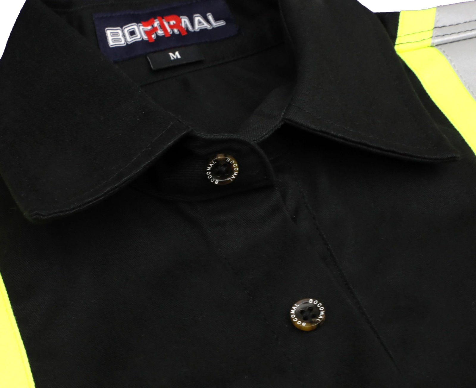 FR Shirts High Visibility Button Down 7.5oz ANSI/ISEA Type O Class1 Flame Res... gallery