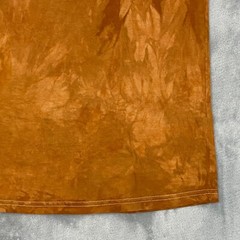 econscious MIRROR WORLDS Graphic T Shirt Men Medium Rust Organic Cotton Tie-Dye
