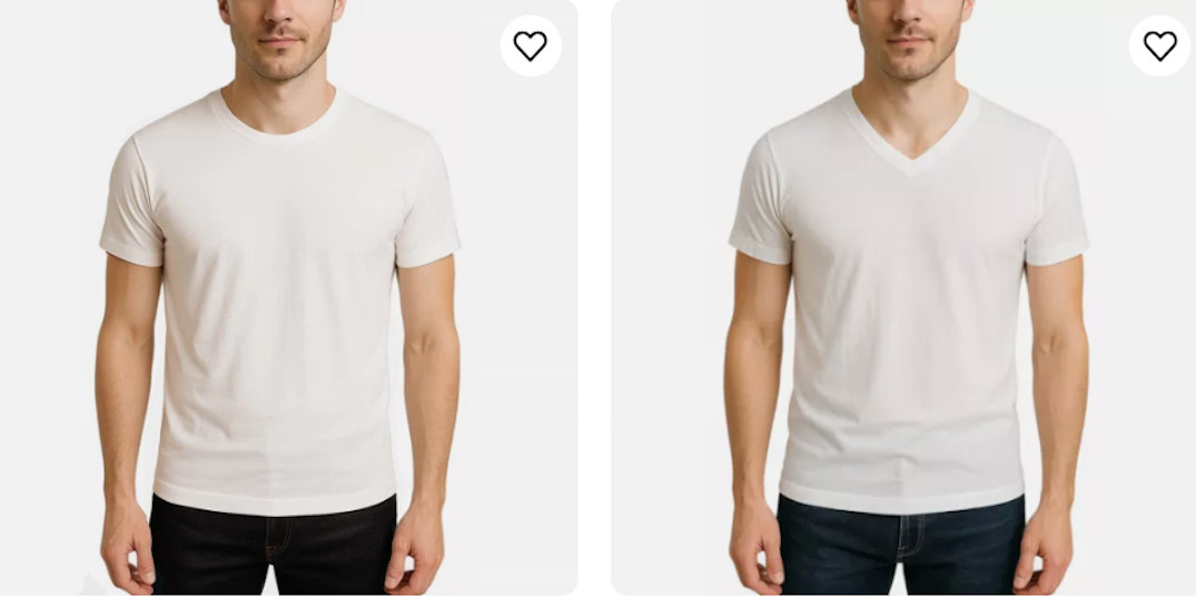 Alfani Mens 4 Pack Classic T Shirt Tagless Undershirts White or Black Ret $40 gallery