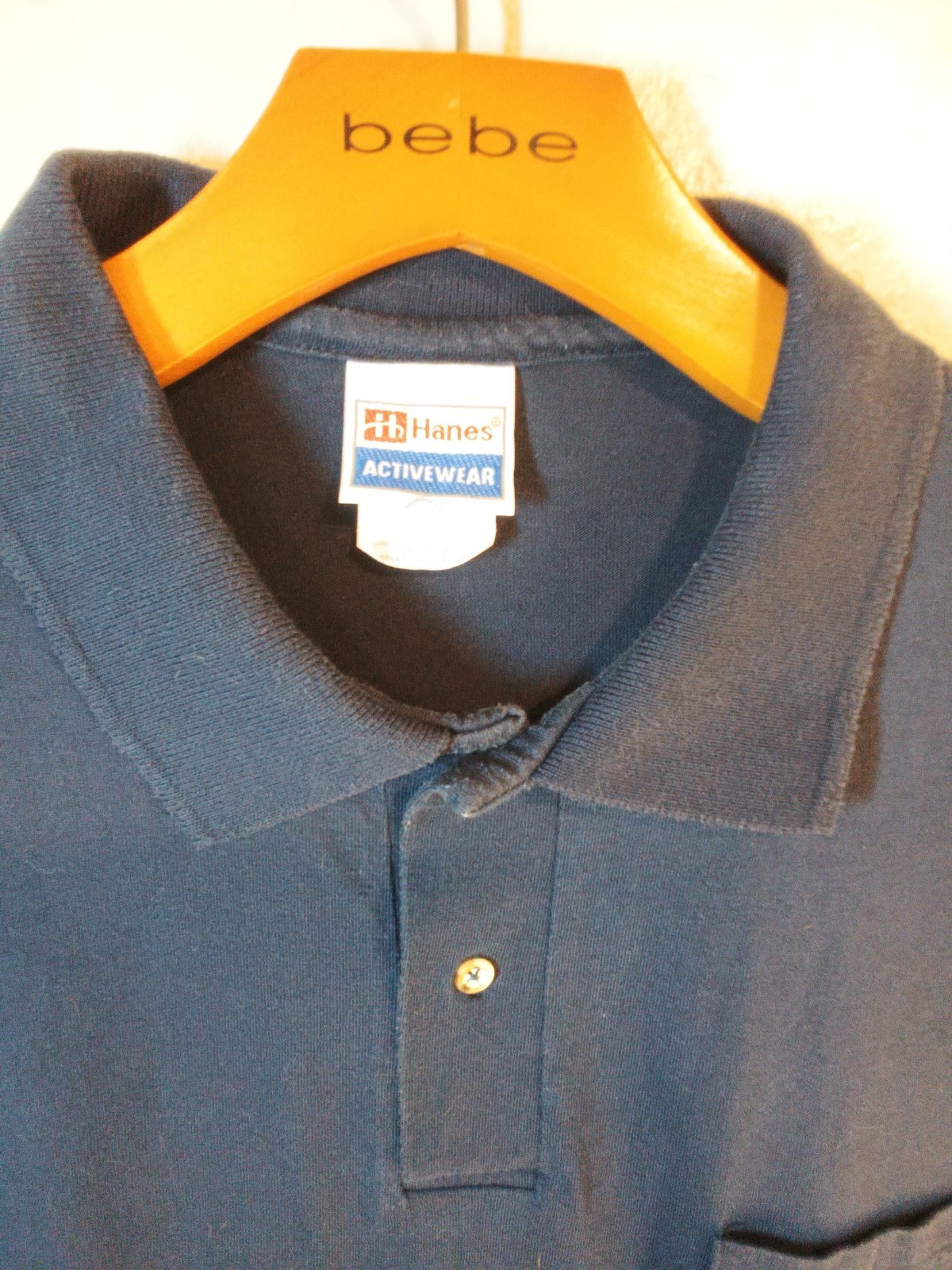 vintage old Single Stitch Polo Ohio Buckeye shirt ADULT LARGE 42-44 Hanes gallery