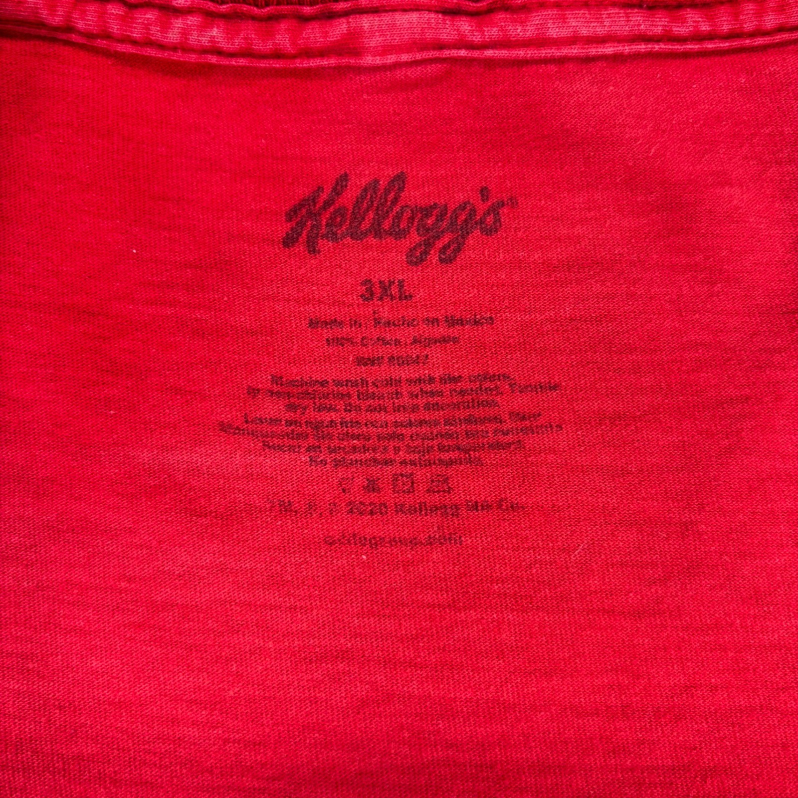 Kellogg's Cheez-It T-Shirt Mens 3XL Red Good Distressed Graphic Snack Mix Tee gallery