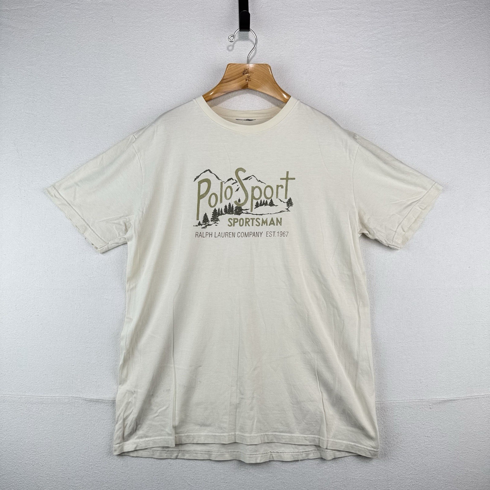 Vintage Polo Sport Ralph Lauren Sportsman Mountain T-shirt Men’s L/XL *No Tag gallery