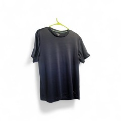 Tek Gear Dry Tek Black Short Sleeve Men’s Knit T-Shirt Crew Neck Polyester M