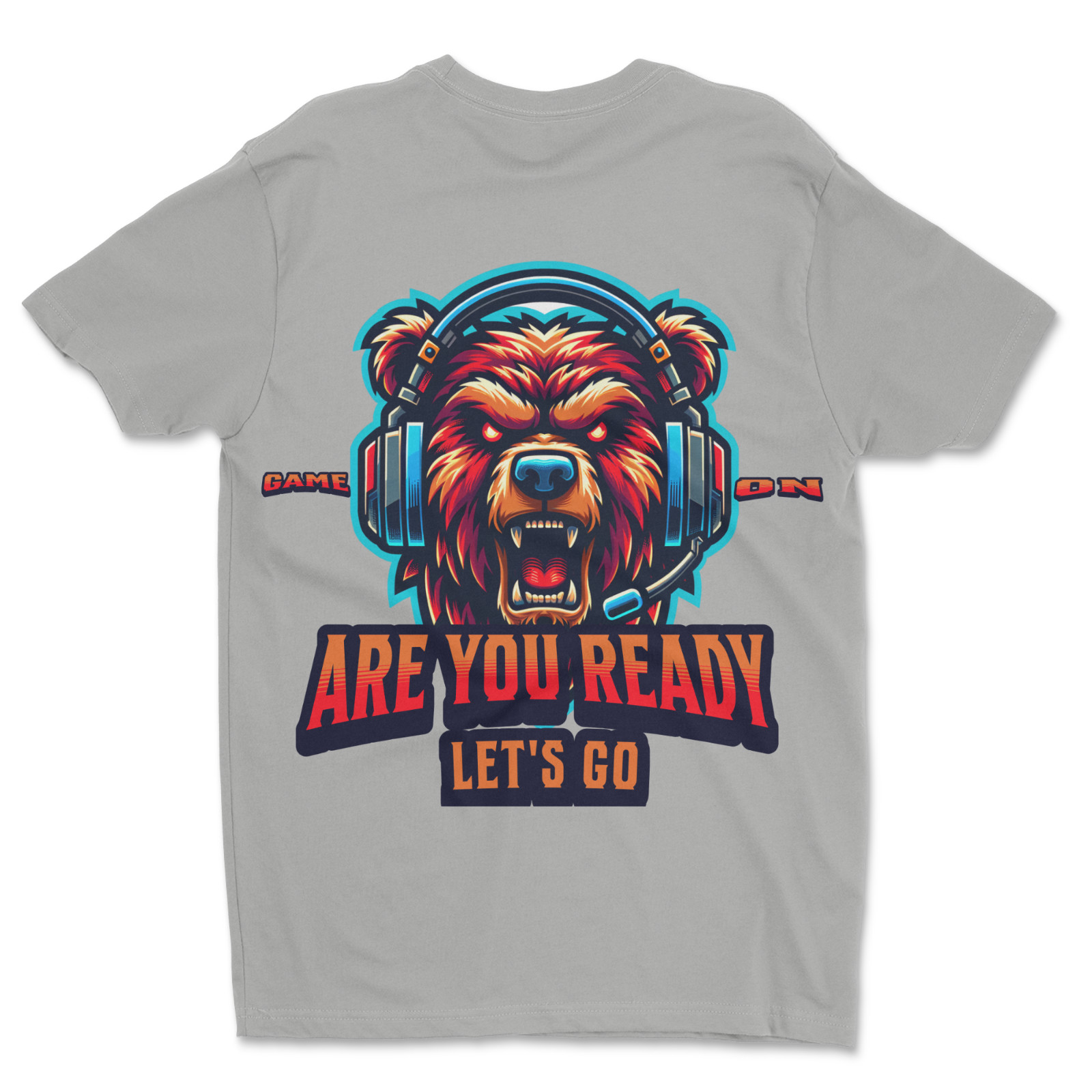 Custom T-Shirt, Are You Ready Dtf Print On Next Level T-Shirt unisex Soft Cotton gallery