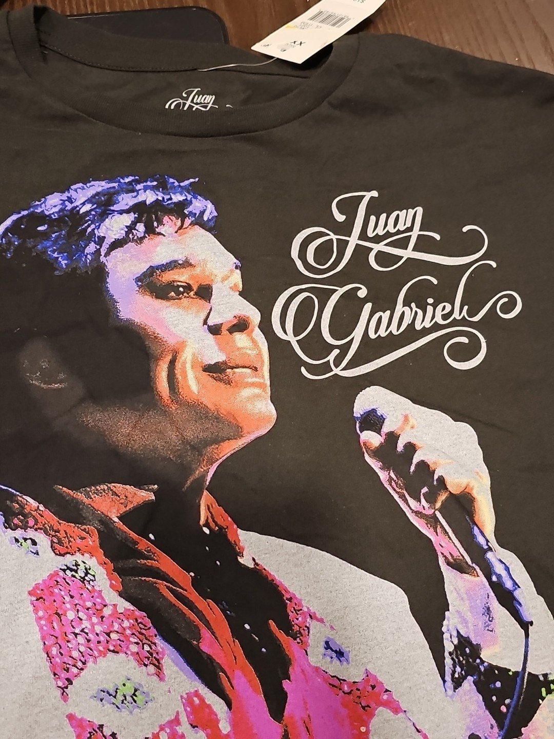 NEW UNISEX LATINO HERITAGE JUAN GABRIEL GRAPHIC TEE T-SHIRT SIZE L gallery