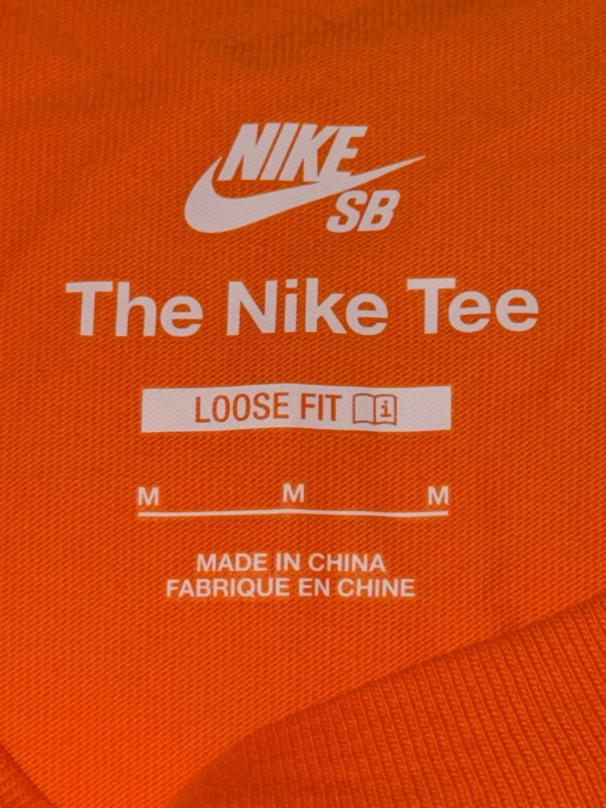 Nike SB Art Dept Game Night Dominoes T-Shirt Orange FJ1135-803 Loose Fit Men's M gallery