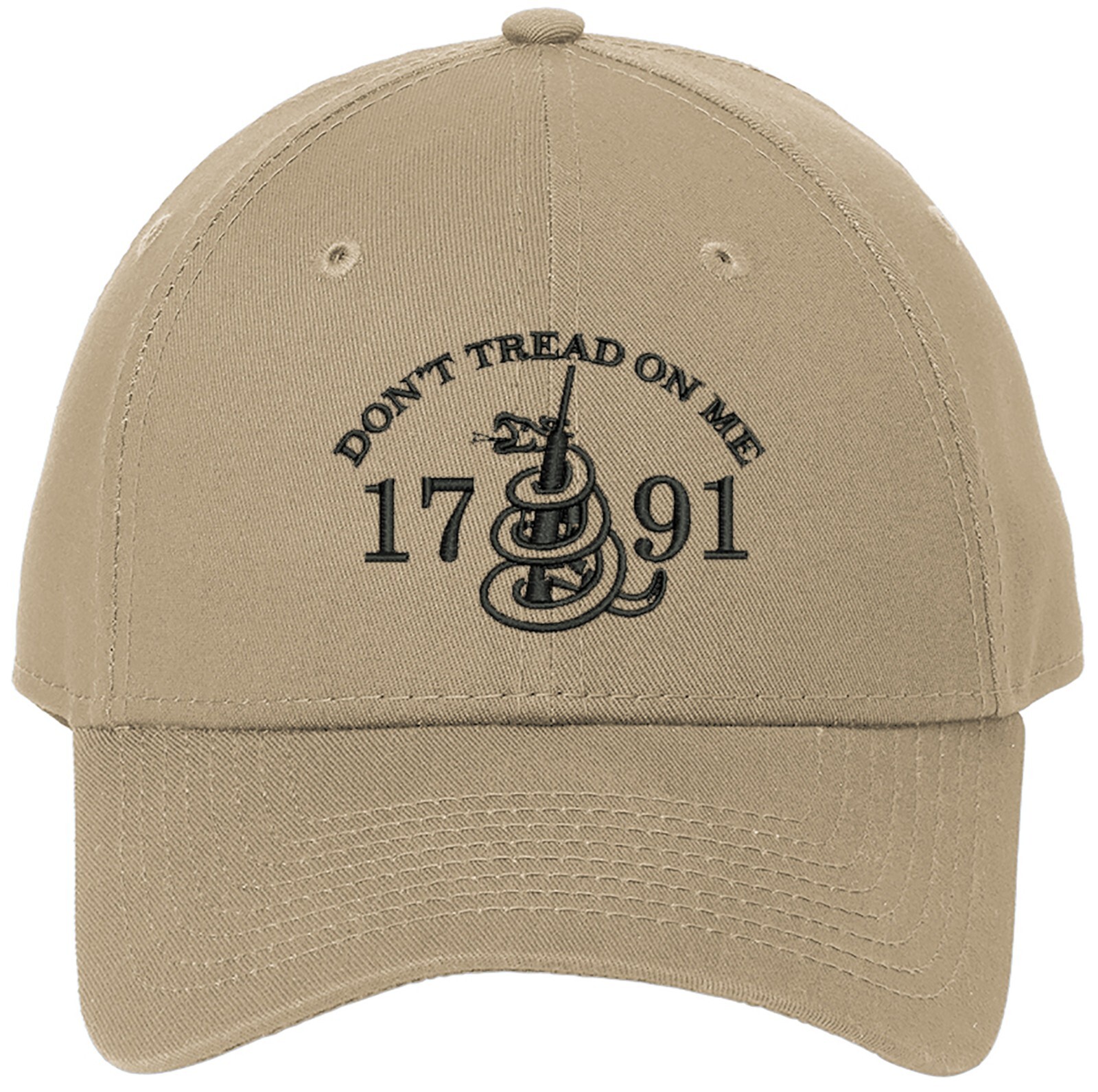 Don't Tread On Me 2A New Era Embroidered One Size Fits All Baseball Hats gallery