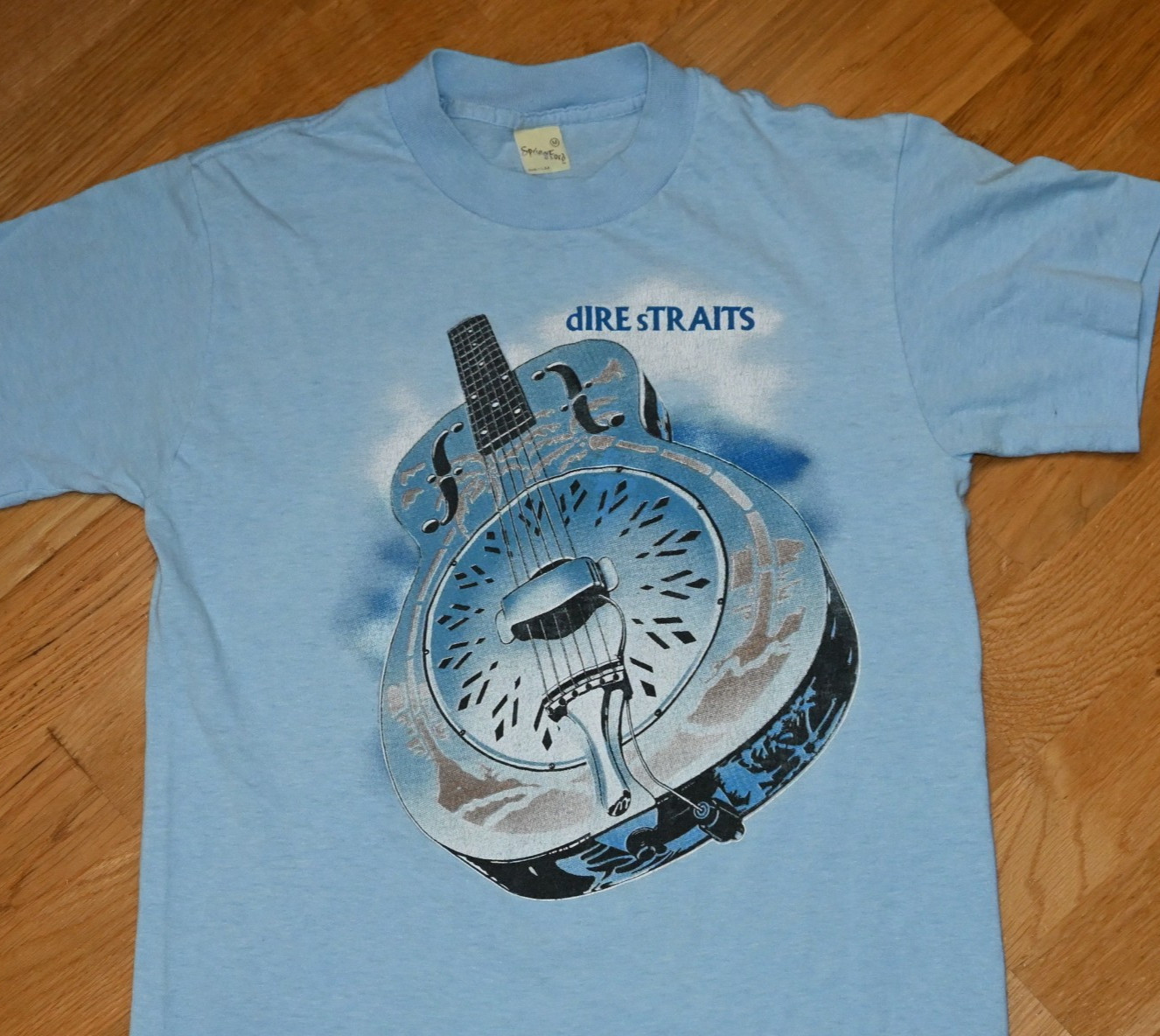 Dire Straits VTG All Size Unisex T Shirt Cotton Guitar Legend For Fan TD569 gallery
