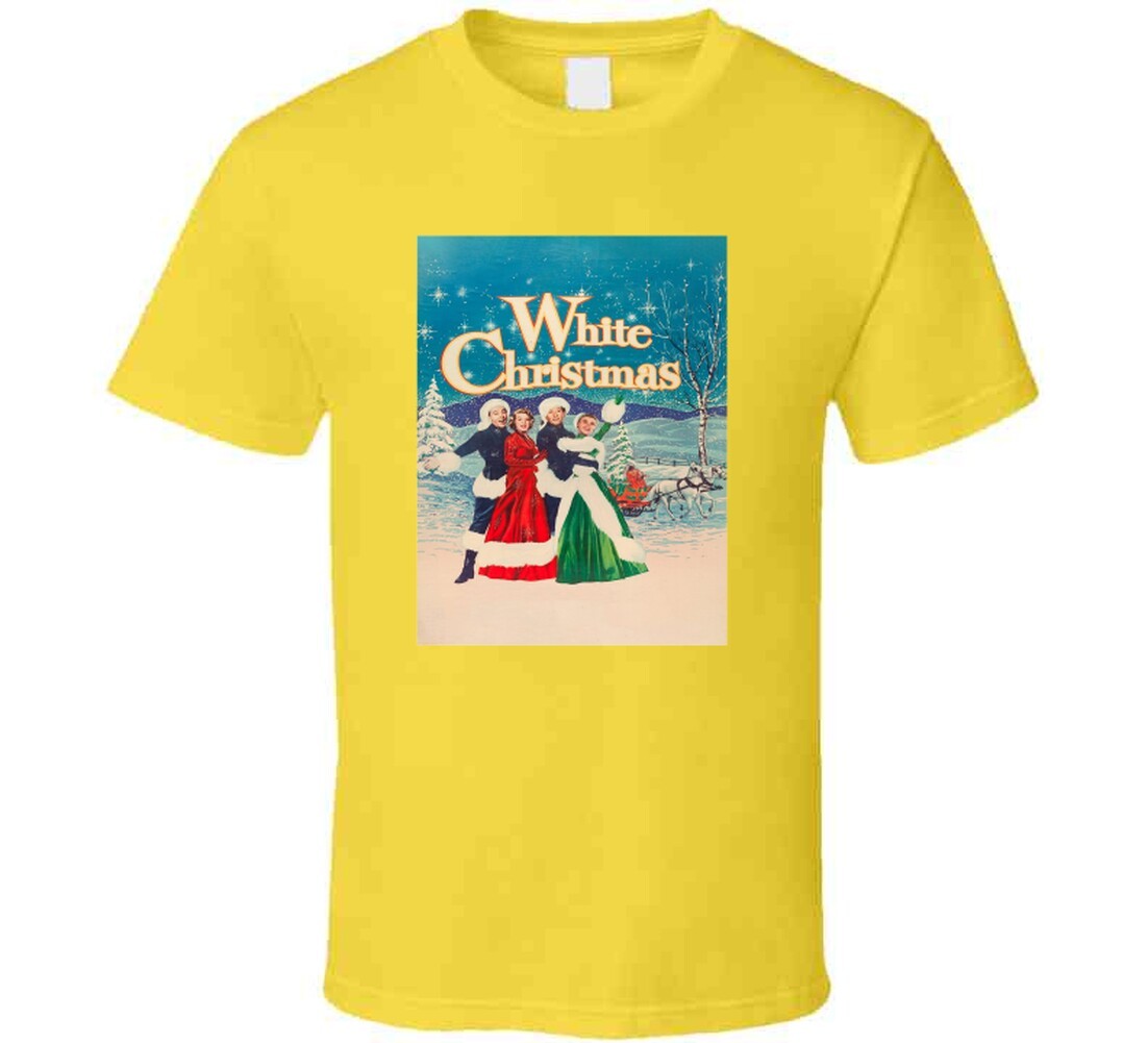 White Christmas Movie Tee Classic Holiday Film T Shirt gallery