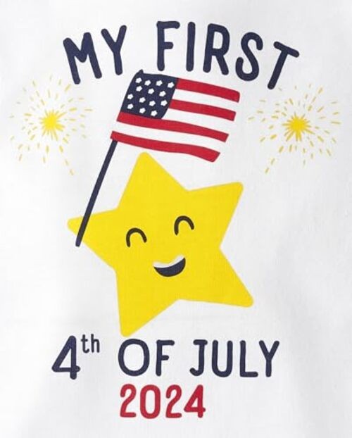 unisex-baby and Newborn All Holidays Preemie My First Fourth of July 2024 gallery