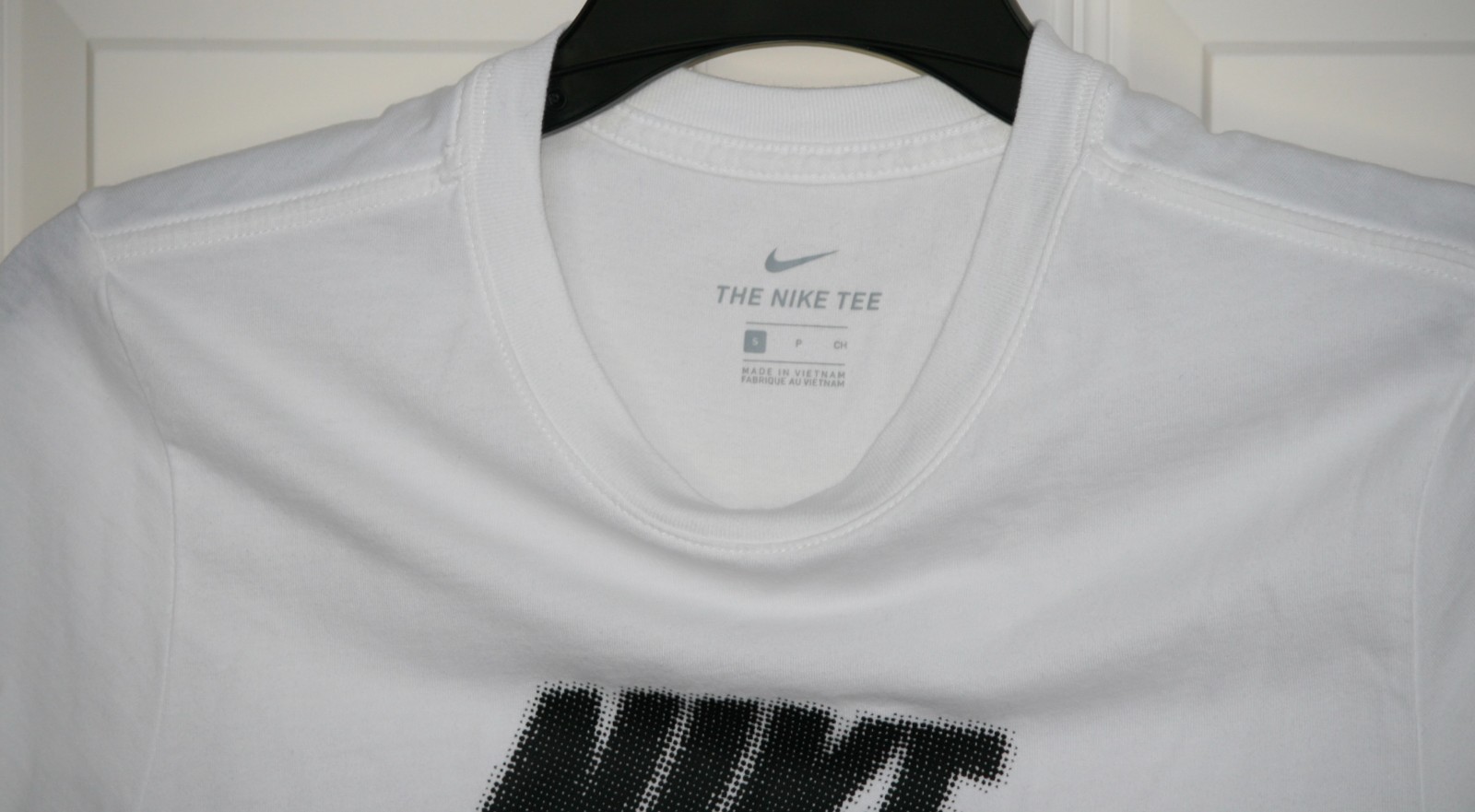 Nike Air Graphic Tee Shirt White Black Orange Size Small 100% Cotton ShortSleeve gallery