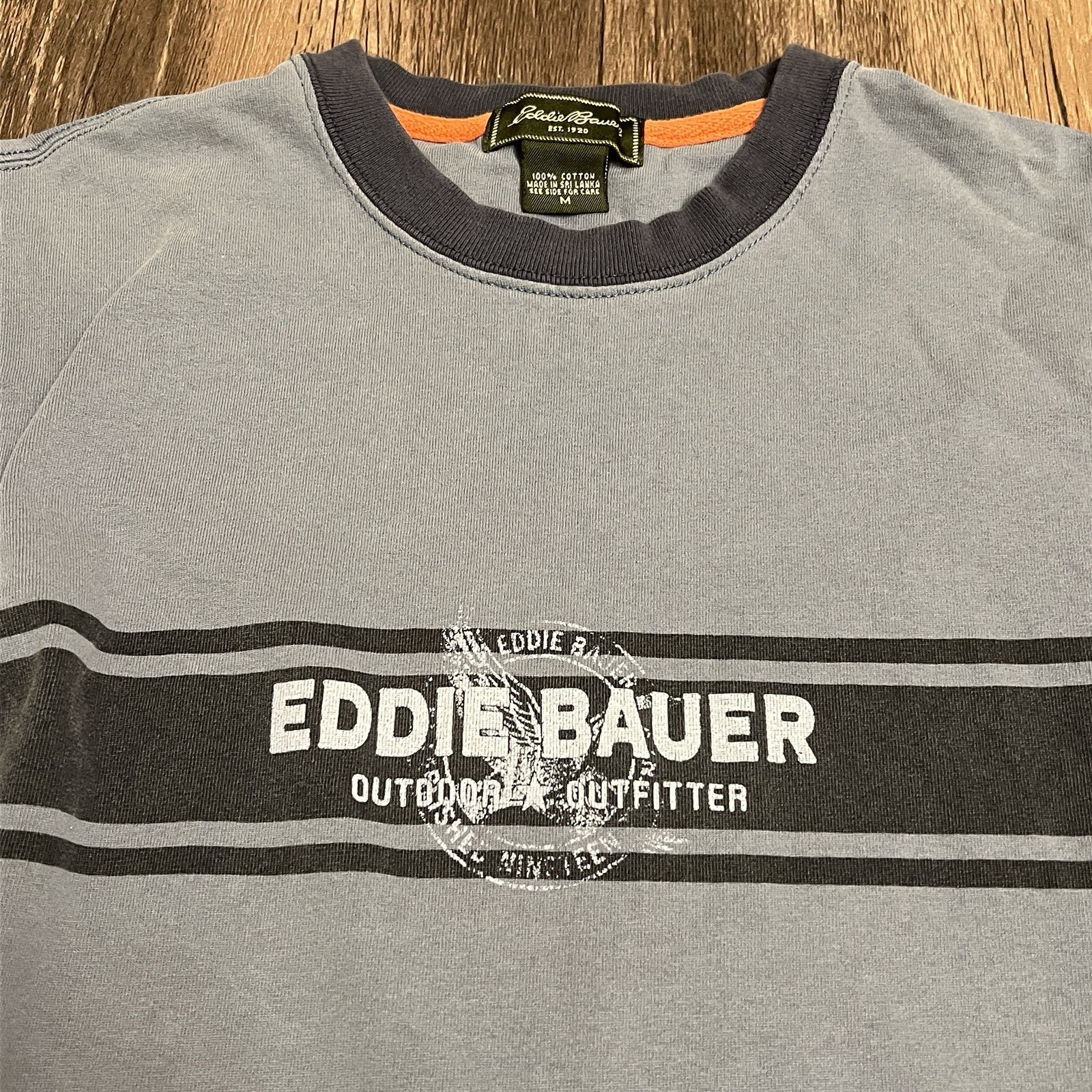 Eddie Bauer T-Shirts Mens MEDIUM Outdoor Outfitter Duck Graphic (SET OF TWO) gallery