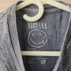 Nirvana in Utero T-Shirt Men’s Medium Pullover Tee Short Sleeve Tie Dye Gray