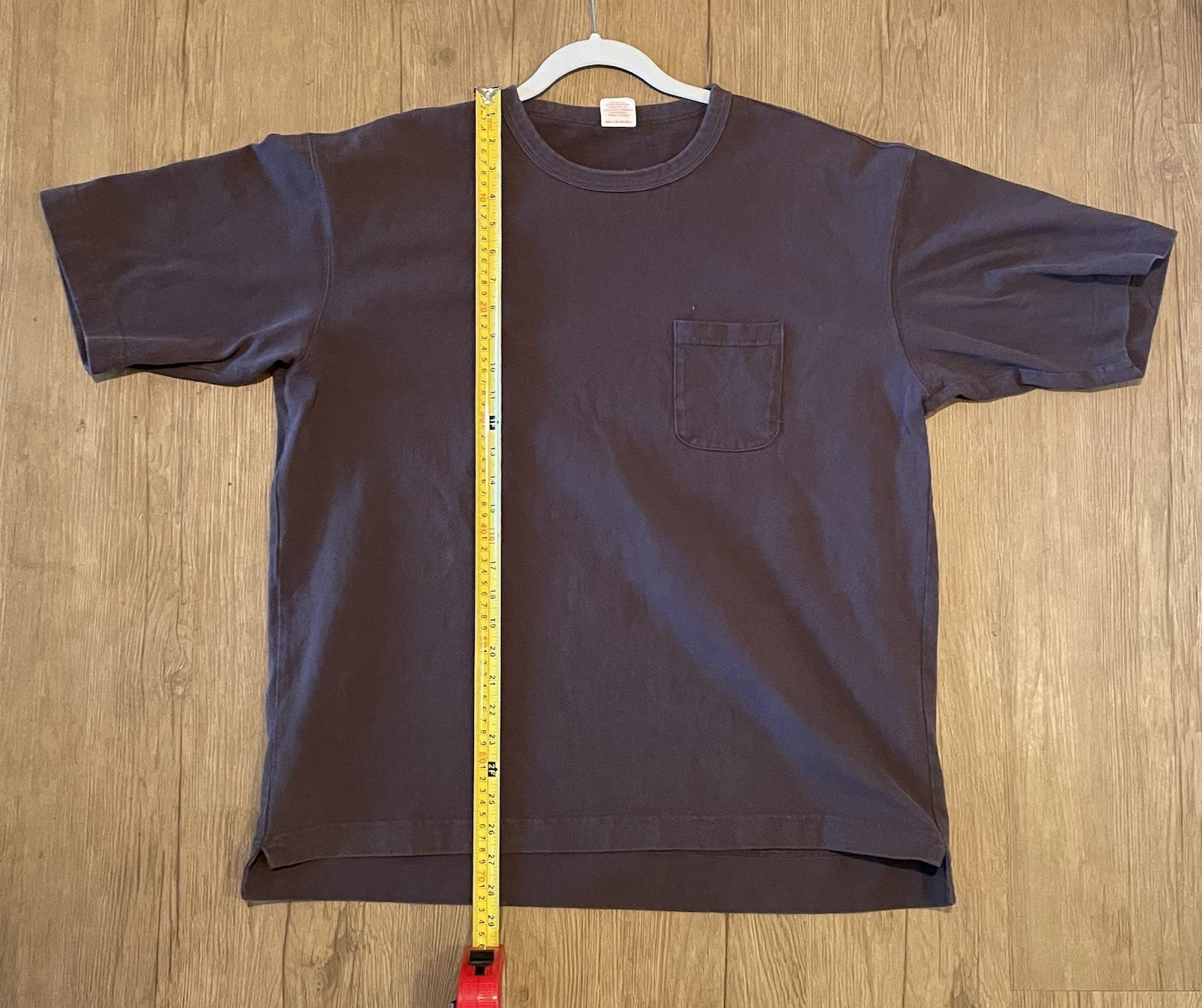 Bronson Mfg 9.8oz Cotton Classic Pocket T-Shirt Dark Gray XL gallery