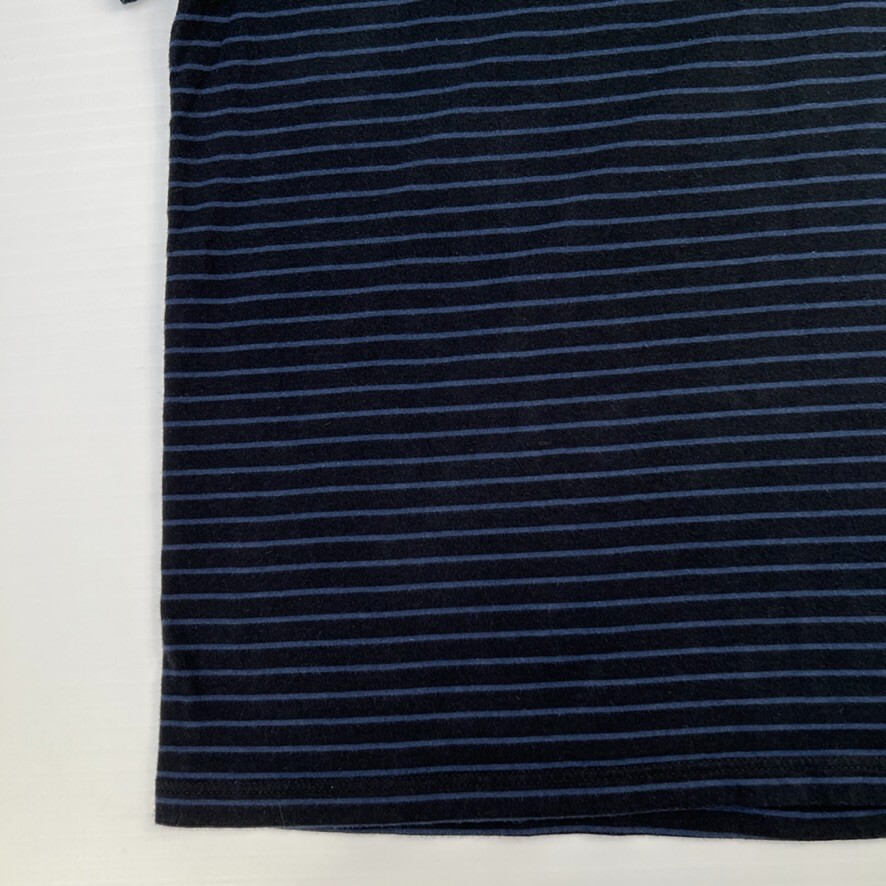 Topman Shirt Men Medium Slim Fit Navy Stripe Navy Classic Work Party Core Go gallery