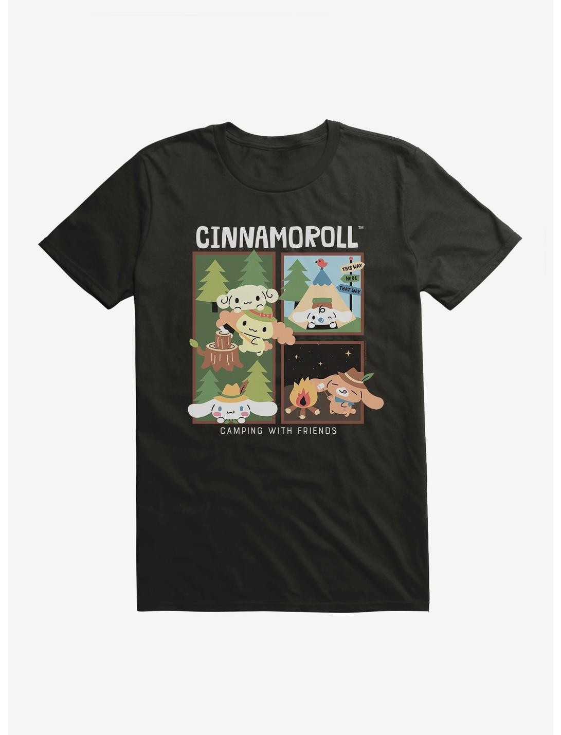 RARE Cinnamoroll Camping With Friends T-Shirt S-5XL gallery