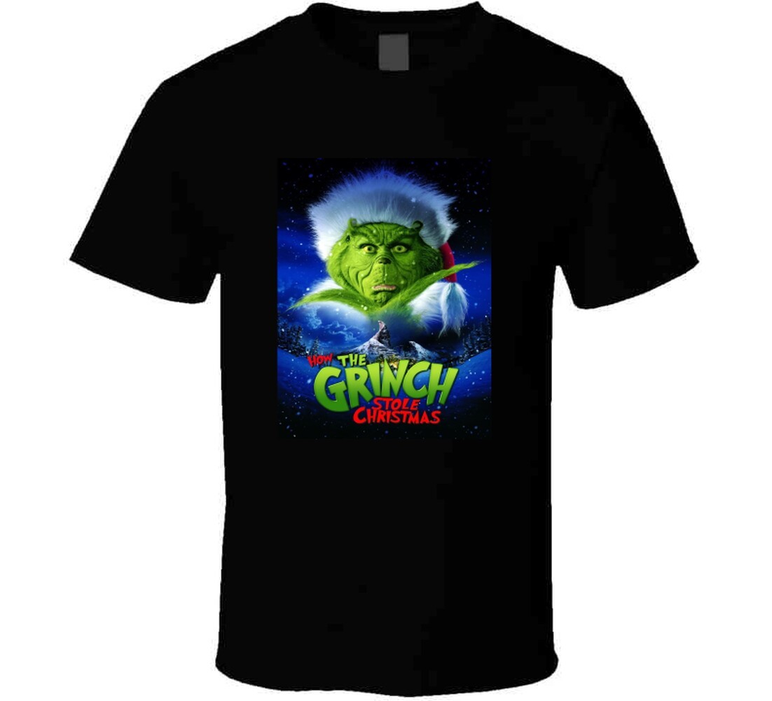 How The Grinch Stole Christmas Movie Tee Classic Holiday Film T Shirt gallery