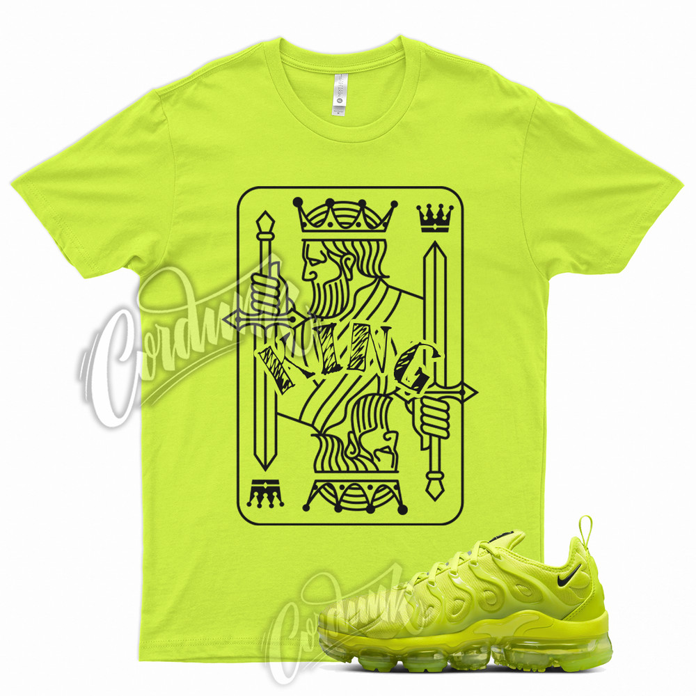 KING T Shirt for Air Vapormax Plus Atomic Green Neon Yellow Volt WMNS 1