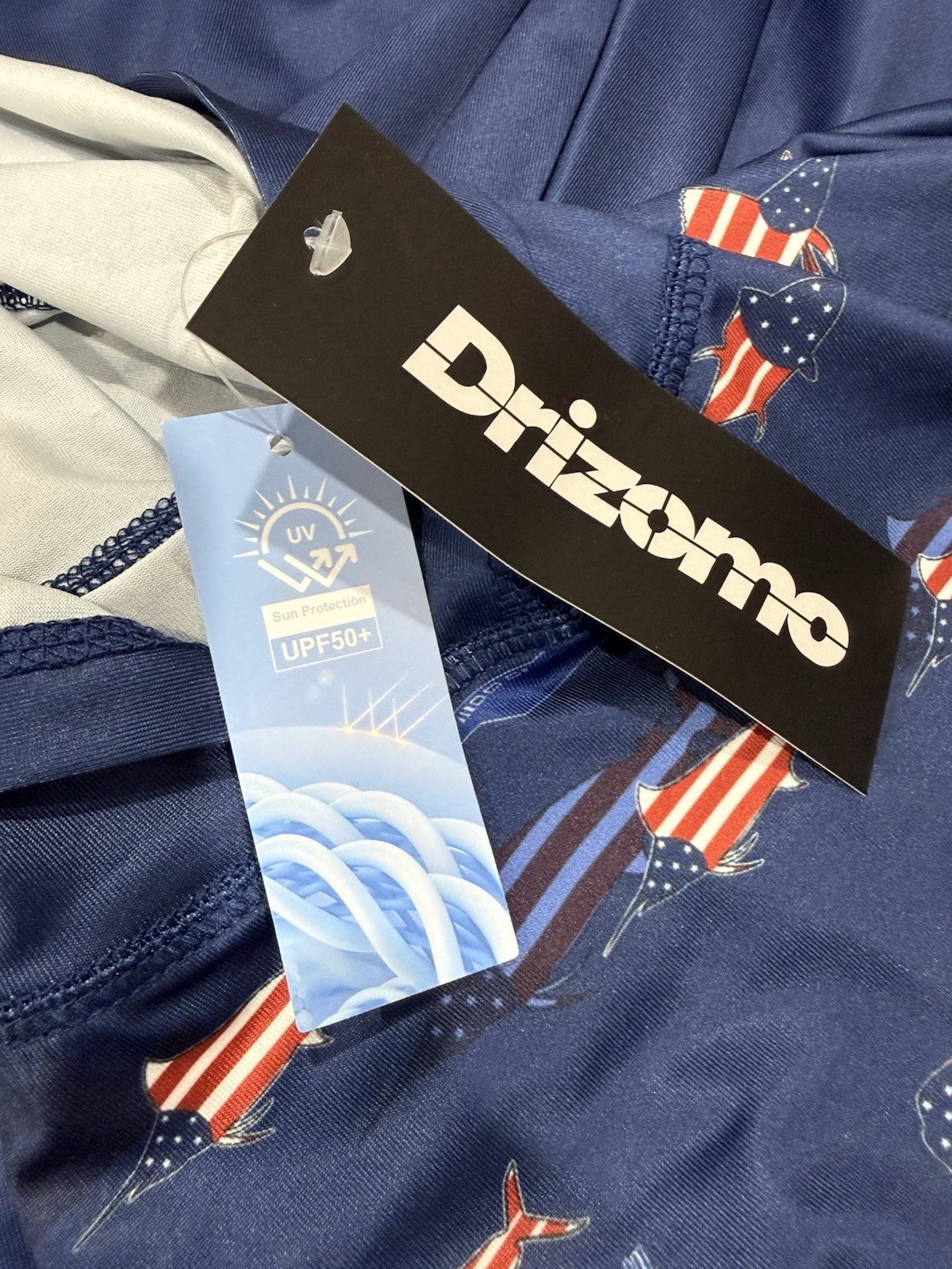 NEW 5 LOT Drizomo Fishing Swim UV Sun Protection UPF 50+ LS Shirt Hood 3XL XXXL gallery