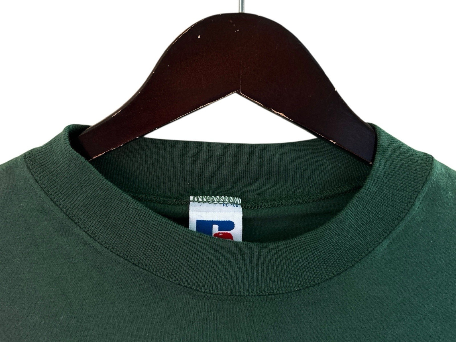 vintage russell athletic high cotton mock neck shirt mens size medium NWT 90s gallery