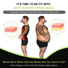 Men Slimming Body Shaper Vest Chest Compression Shirt to Hide Gynecomastia Moobs