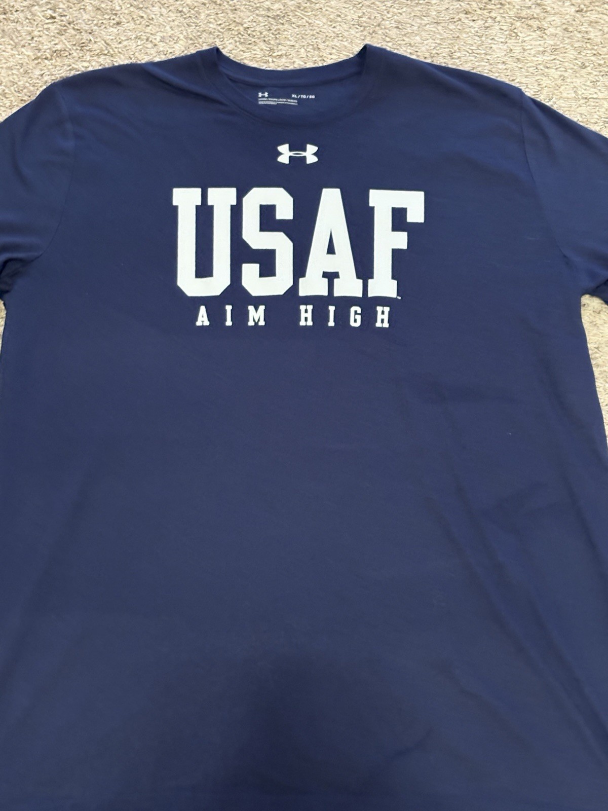 Under Armour Air Force T-Shirt A-10 Warthog USAF Blue Men’s XL gallery