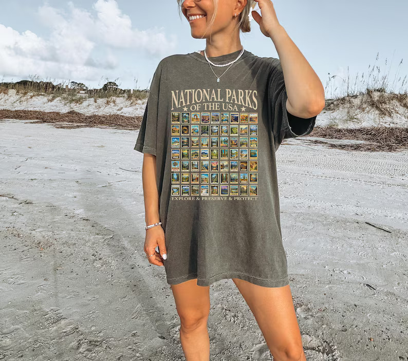 National Parks USA Nature Comfort Tee Outdoors gallery