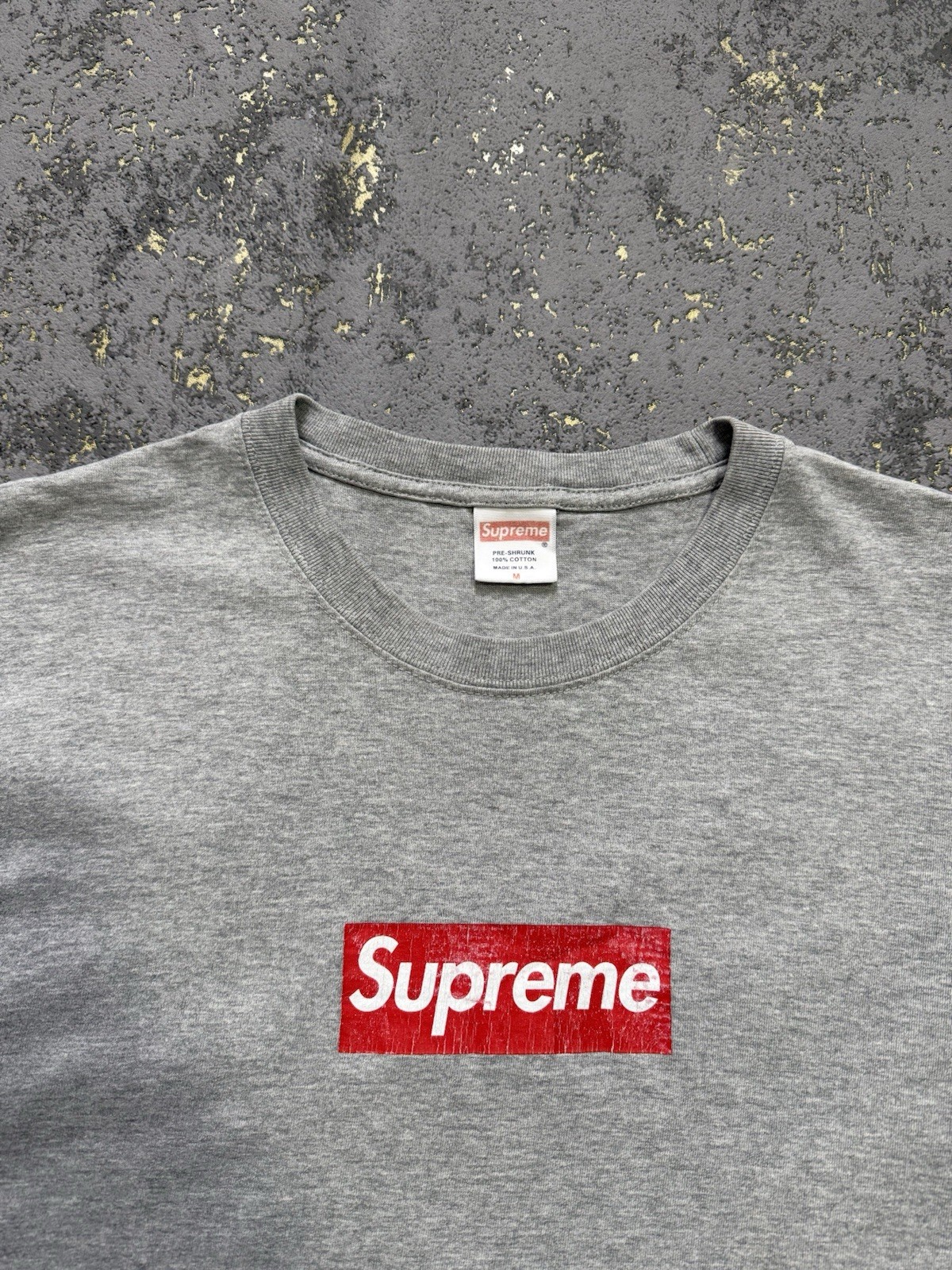 Supreme T-Shirt Box Logo Grey Men’s - M gallery