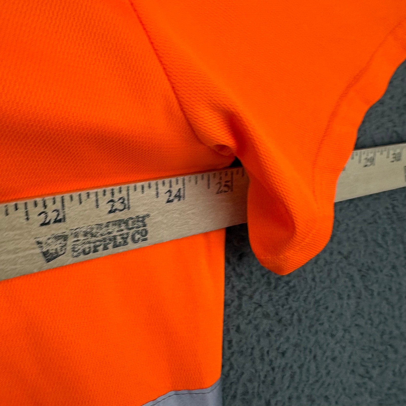 Arctic Quest Mens XL Orange High Visibility Reflective Safety Work T-Shirt gallery