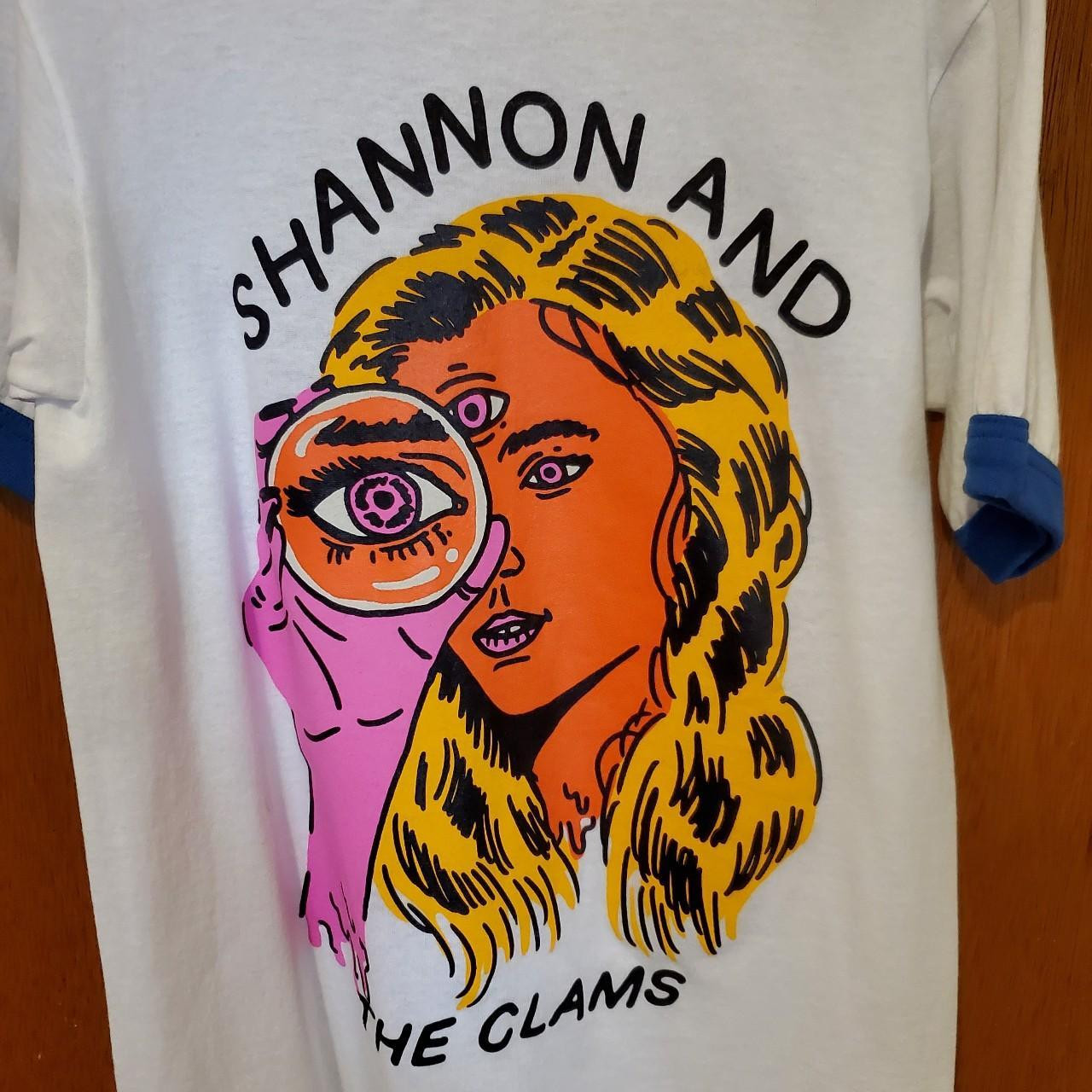 Shannon and the Clams Band Collection Ringer S to 5XL T-shirt MD1012