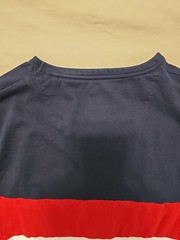 Denim & Flower T-shirt Medium Red White Blue Mens Ricky Singh 4th Of July