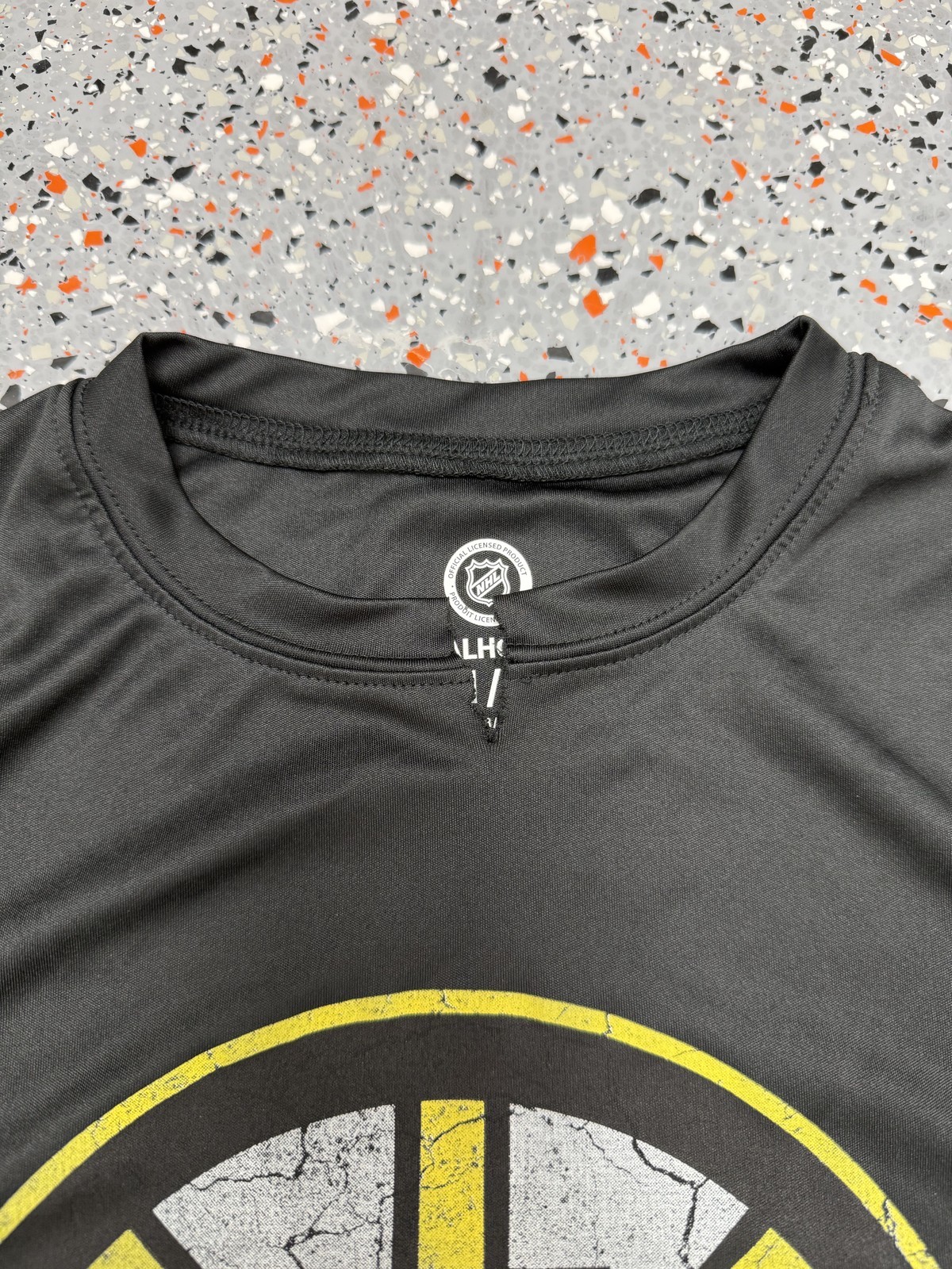 NHL Boston Bruins Calhoun Dri-Fit Black T-Shirt - M gallery