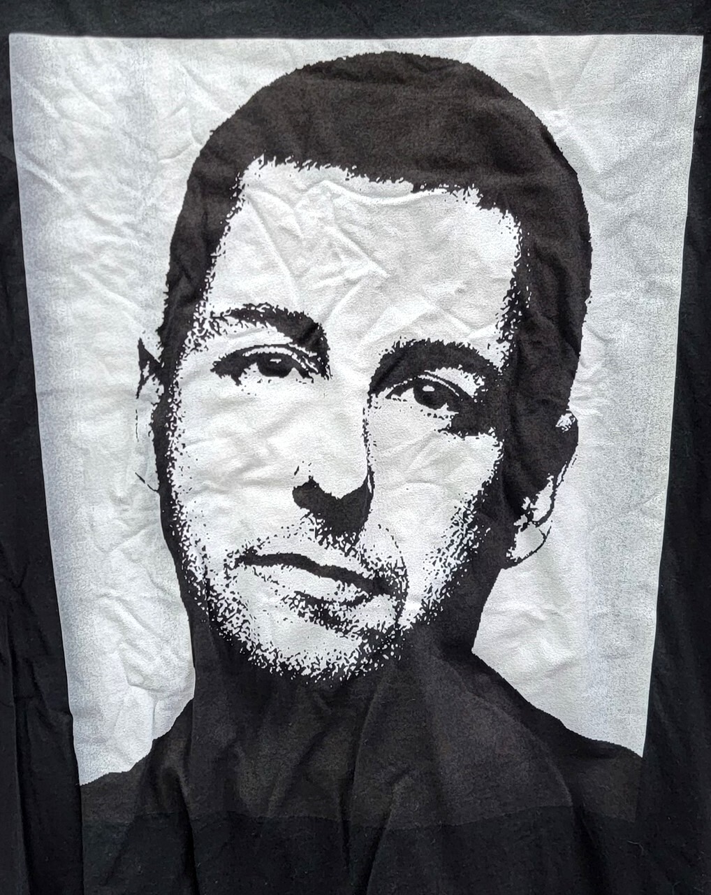 NEW Adam Sandler Headshot Black & White Photo T-Shirt LG Bella + Canvas gallery