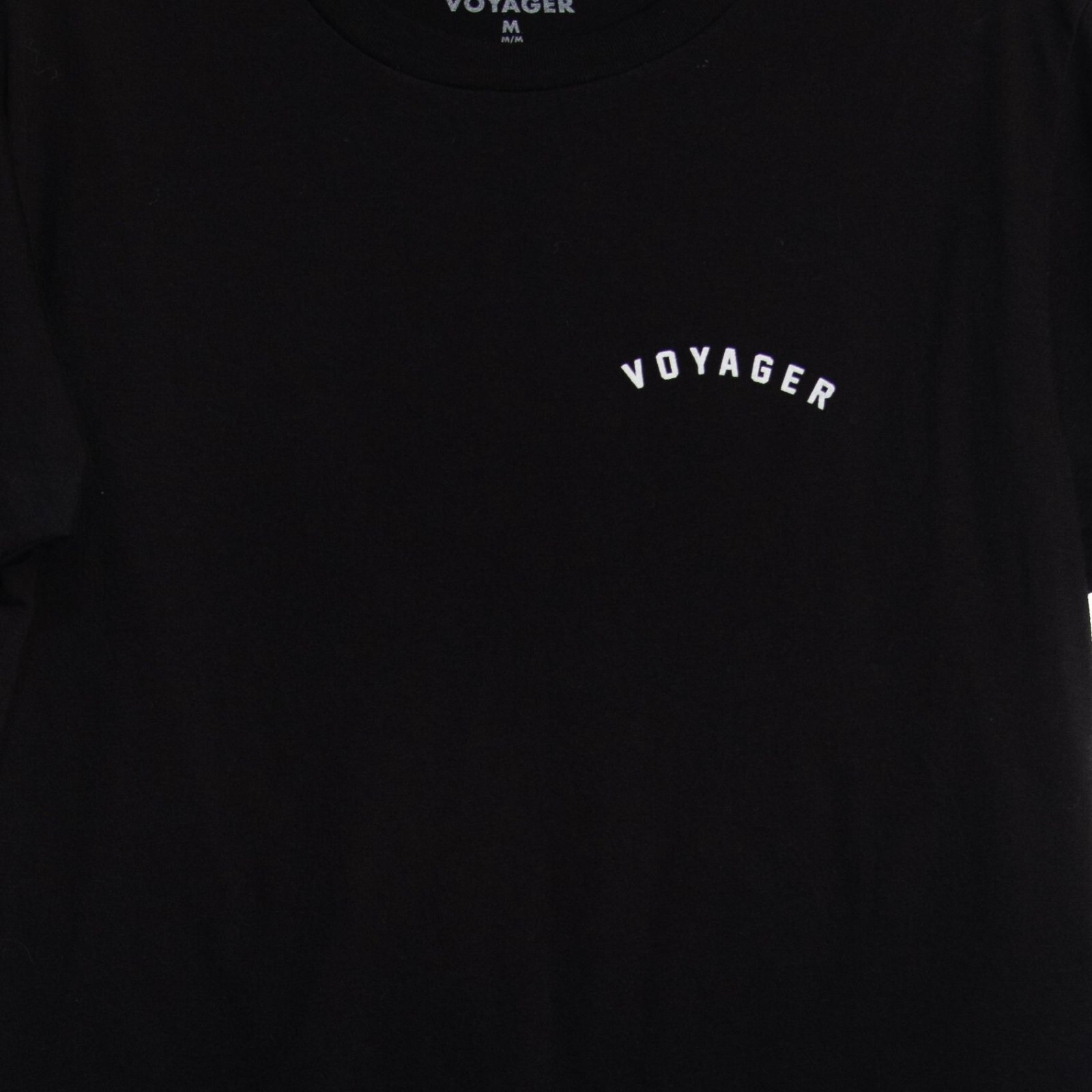 Voyager Mens Black Graphic Tee Shirt Size M gallery