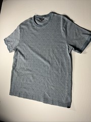 Ben Sherman Men’s Gray Solid Crew Neck Short Sleeve Cotton Knit Tee XLarge